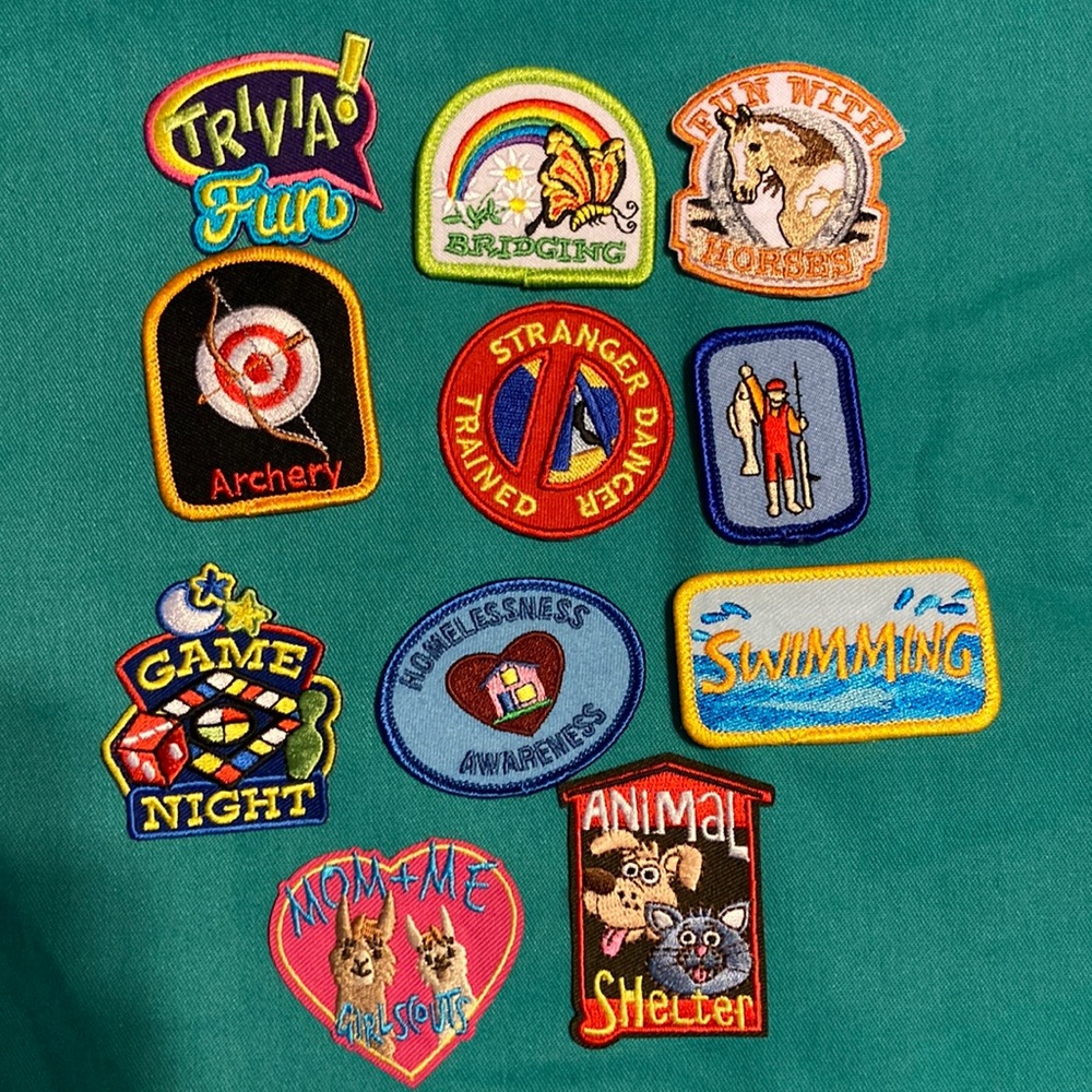 11 GS FUN Badges for Girl Scout Vests #8